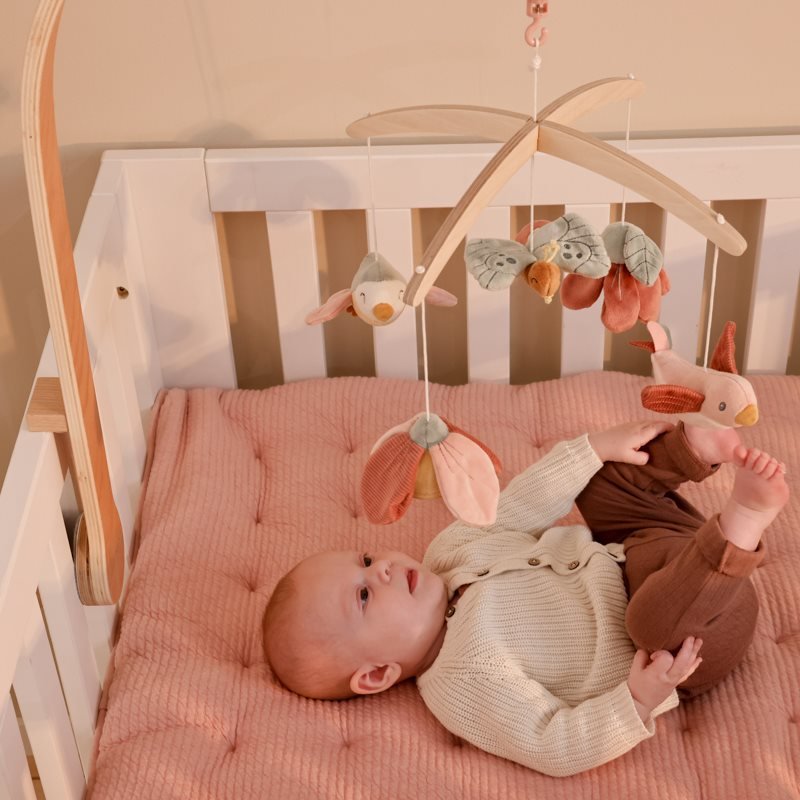 Giostrina musicale in legno Fiori & Farfalle MULTICOLORE LD8700 corredino e abbigliamento neonato | NANU' BABY