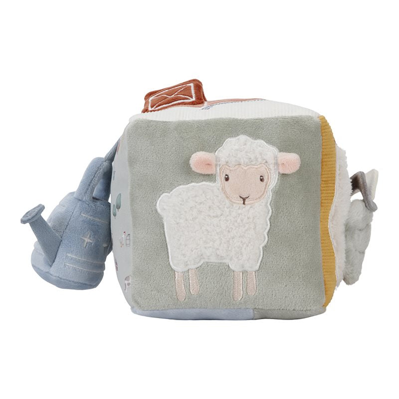 Cubo attività morbido  Piccola fattoria  MULTICOLORE LD8809