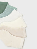 Set mit 6 grünen Socken 9860 /V