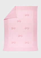 Coperta Cotone Farfalle Organza Rosa 181