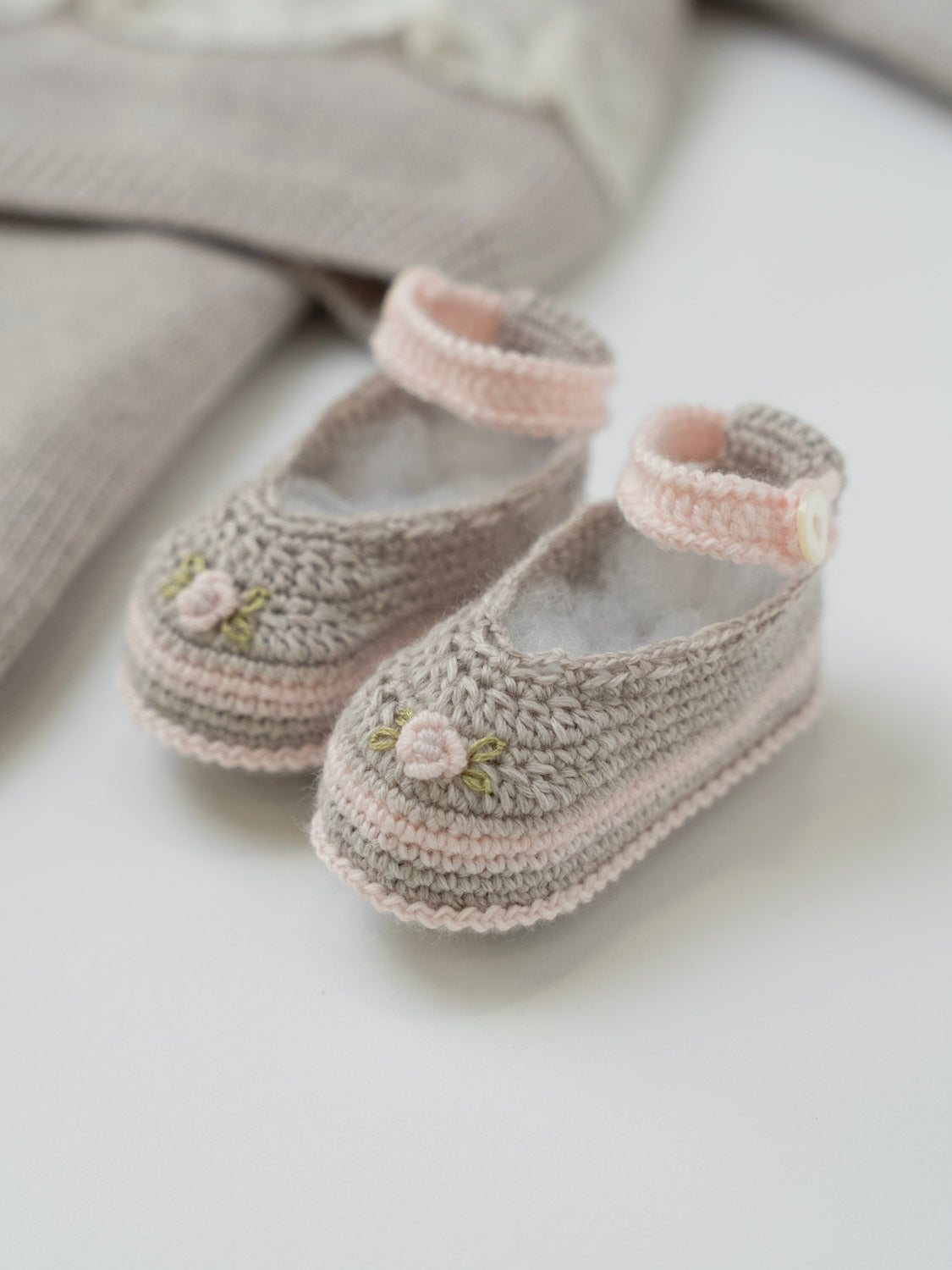 Tutina e Babbucce Neonata TORTORA CLAUDIA/CN-T -  NANU' BABY