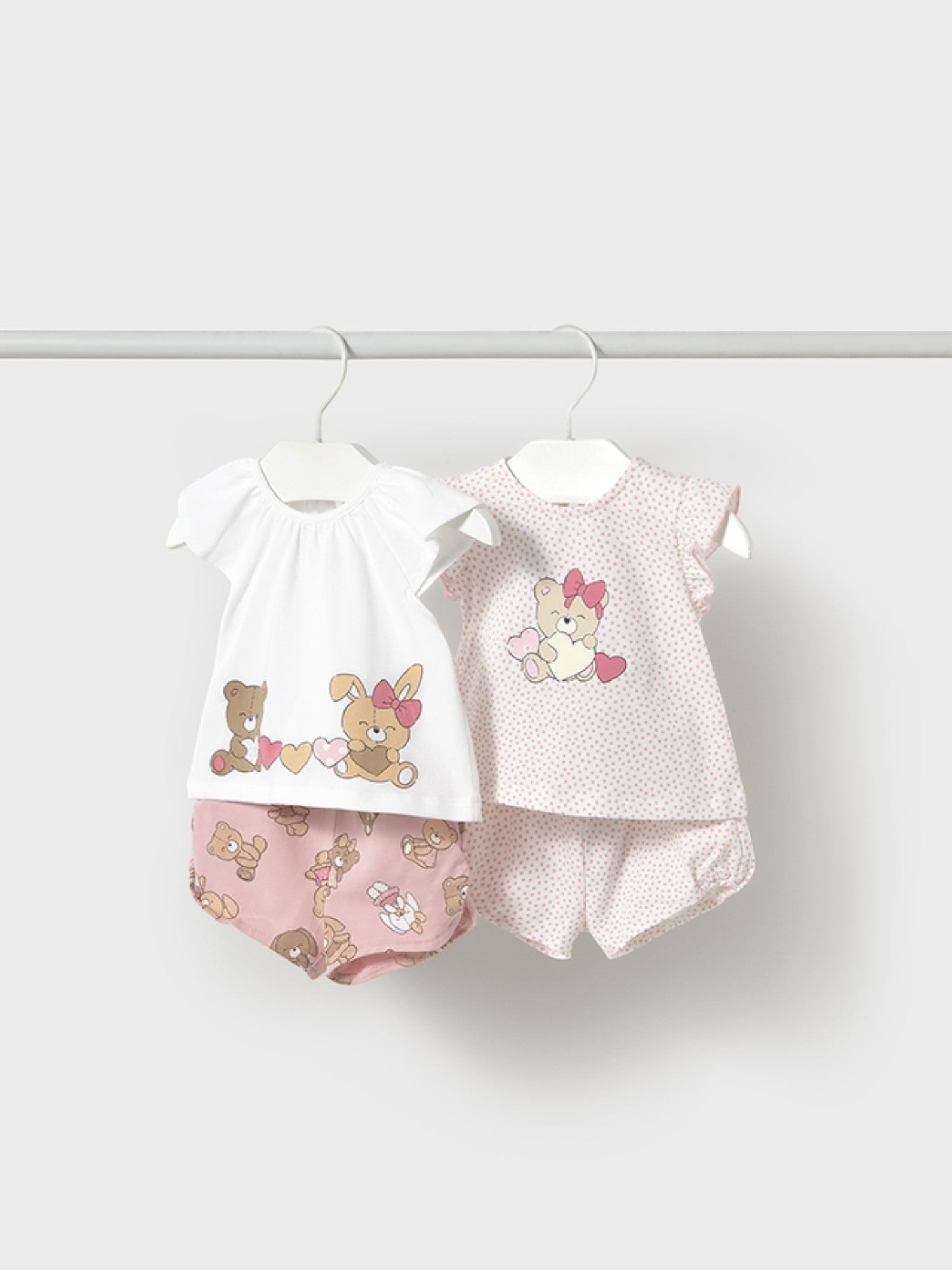 Completo punto 4 pezzi Bimba ROSA 1671 /R