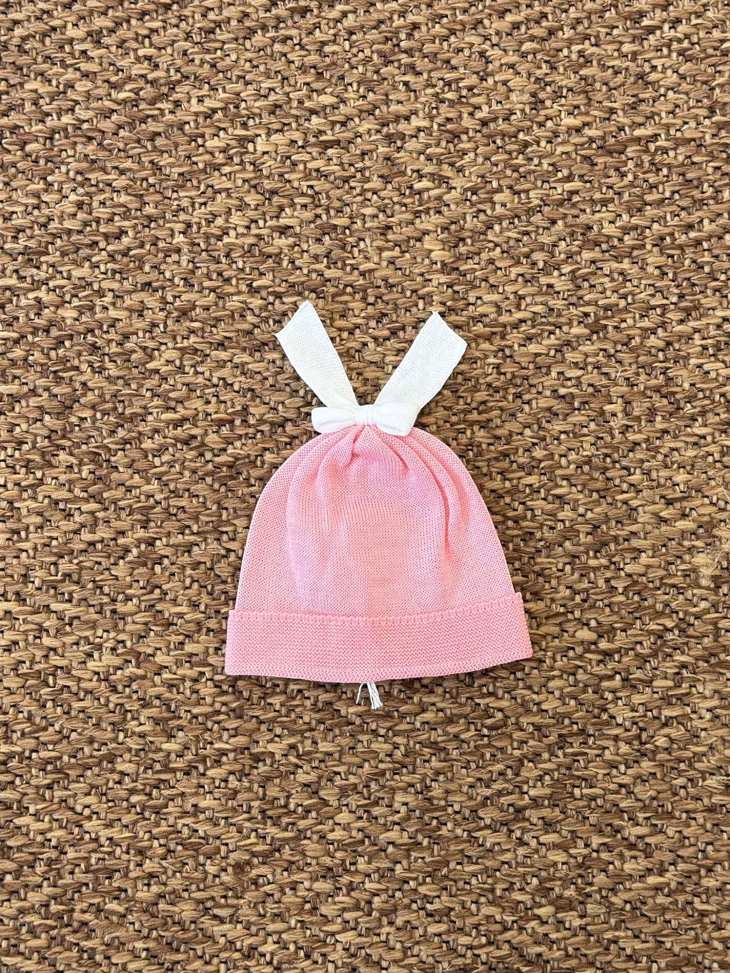 Cuffia Fiocco Neonata ROSA FIOCCO 681