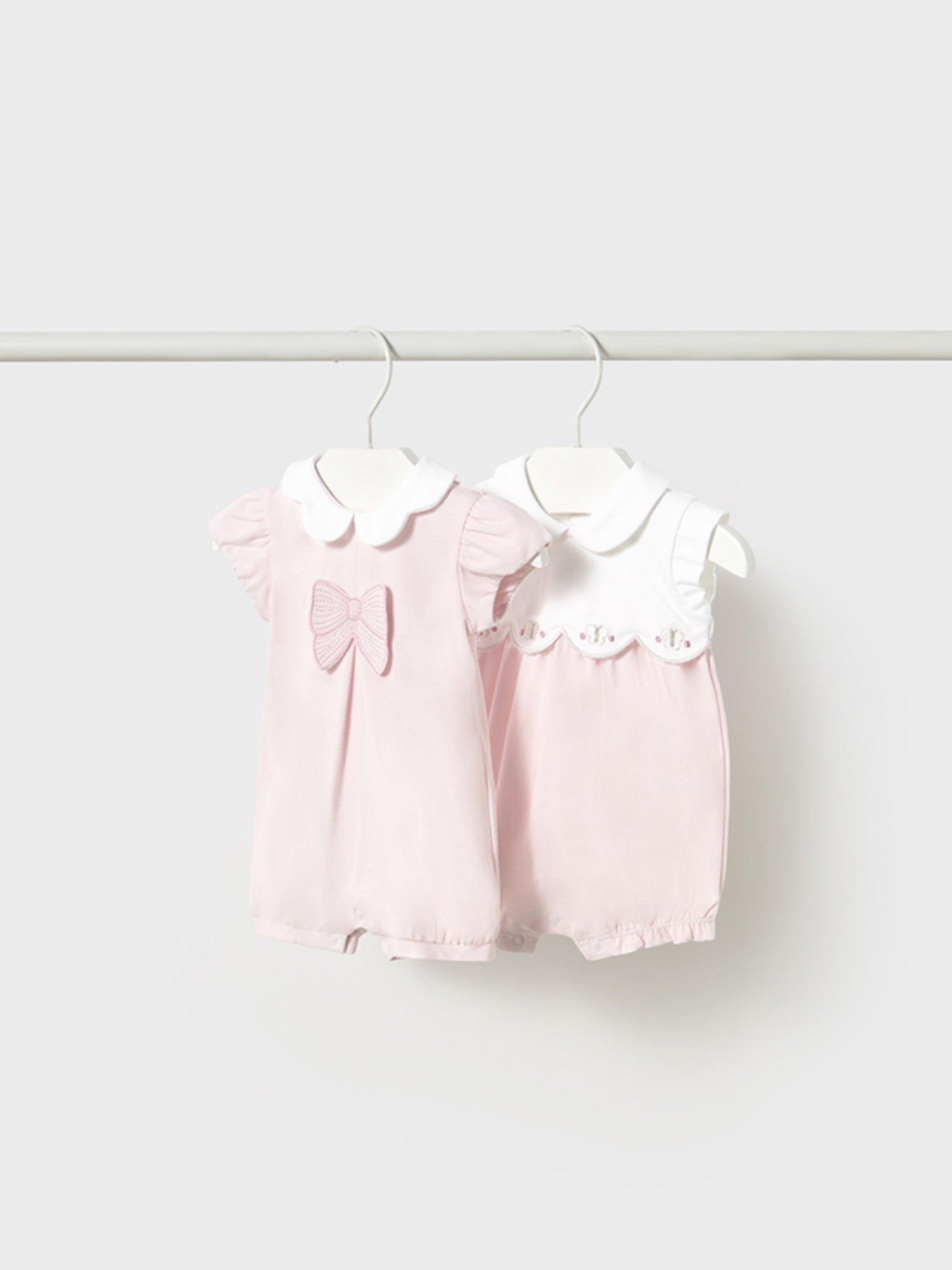 Set 2 pigiami corti Bimba ROSA 1752 /RF