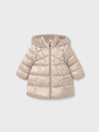 Long Beige Jacket for Girls 2436/55