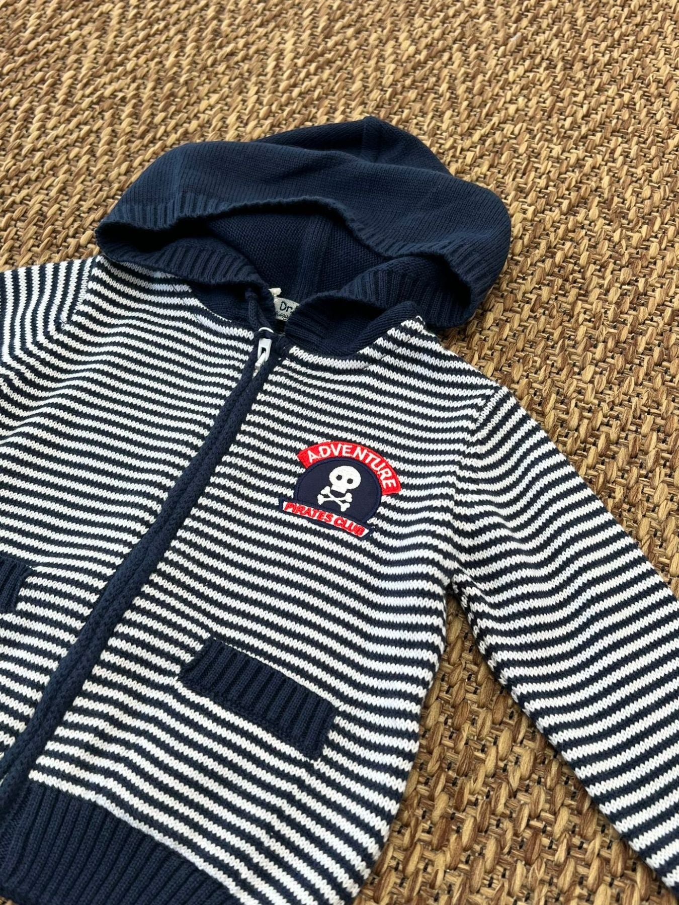 Giacchina in maglia Bimbo BLU DK511/PV24