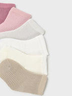 Set mit 6 rosa Socken 9860 /R