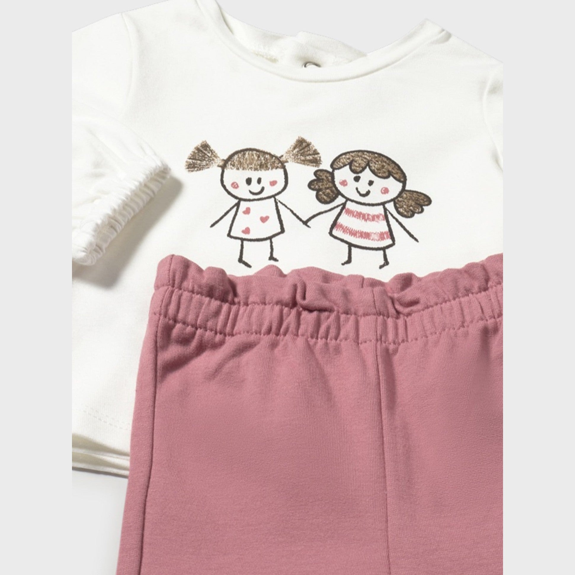 Completo Bimba Rosa 2633/55 -  NANU' BABY