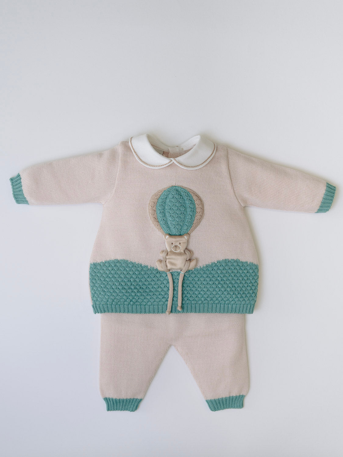 Completo nascita Mongolfiera Neonato NATURAL IN5719/V -  NANU' BABY