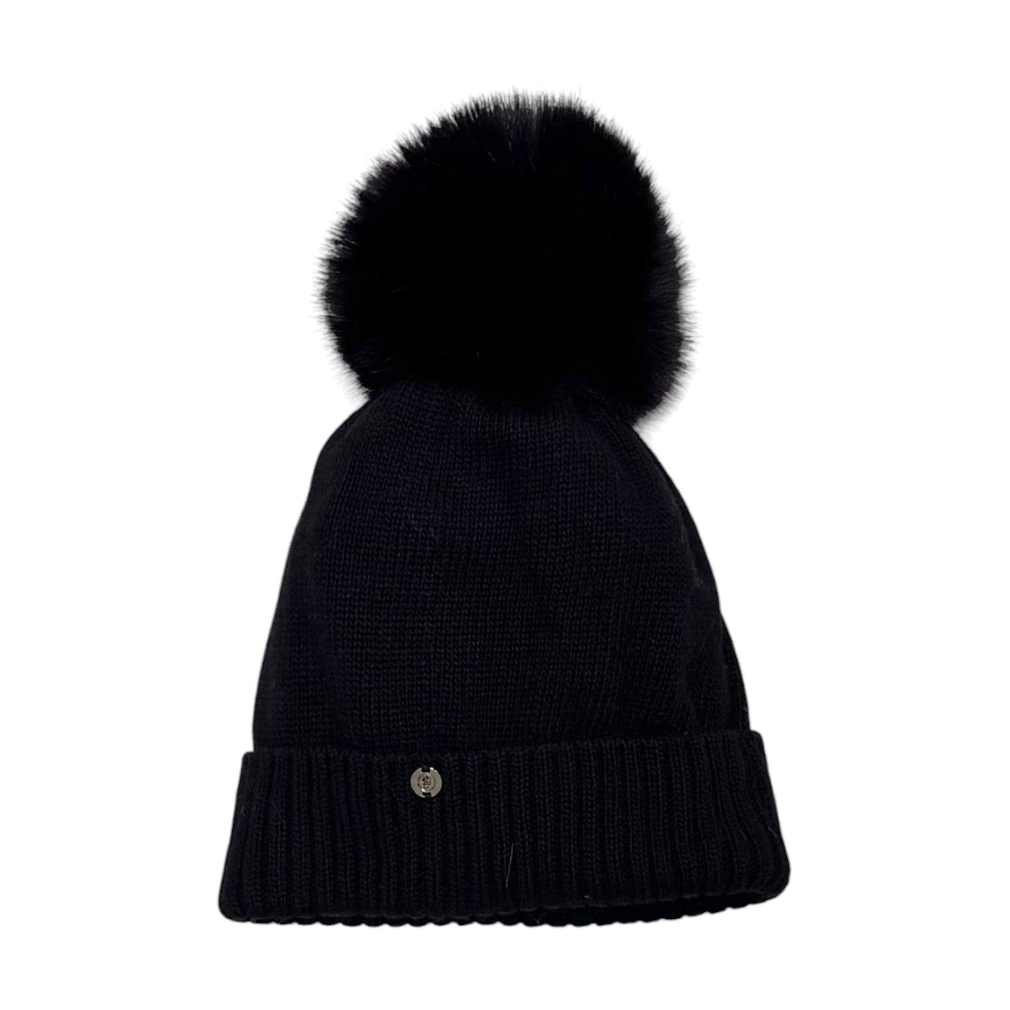 Cappello Pom Pon Ecologico Nero CT1622EA/N