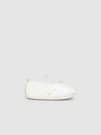 Baby Girl's Shoes, Ecru, 9964/94