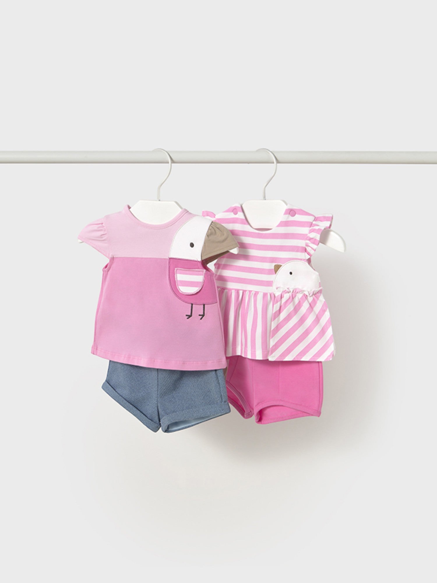 Completo punto 4 pezzi Bimba ROSA 1670 /R