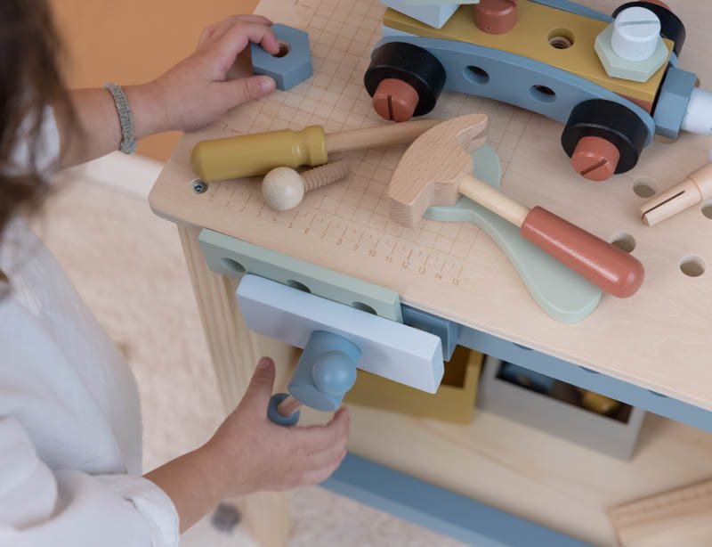 Banco da lavoro per bambini  MULTICOLORE LD7079