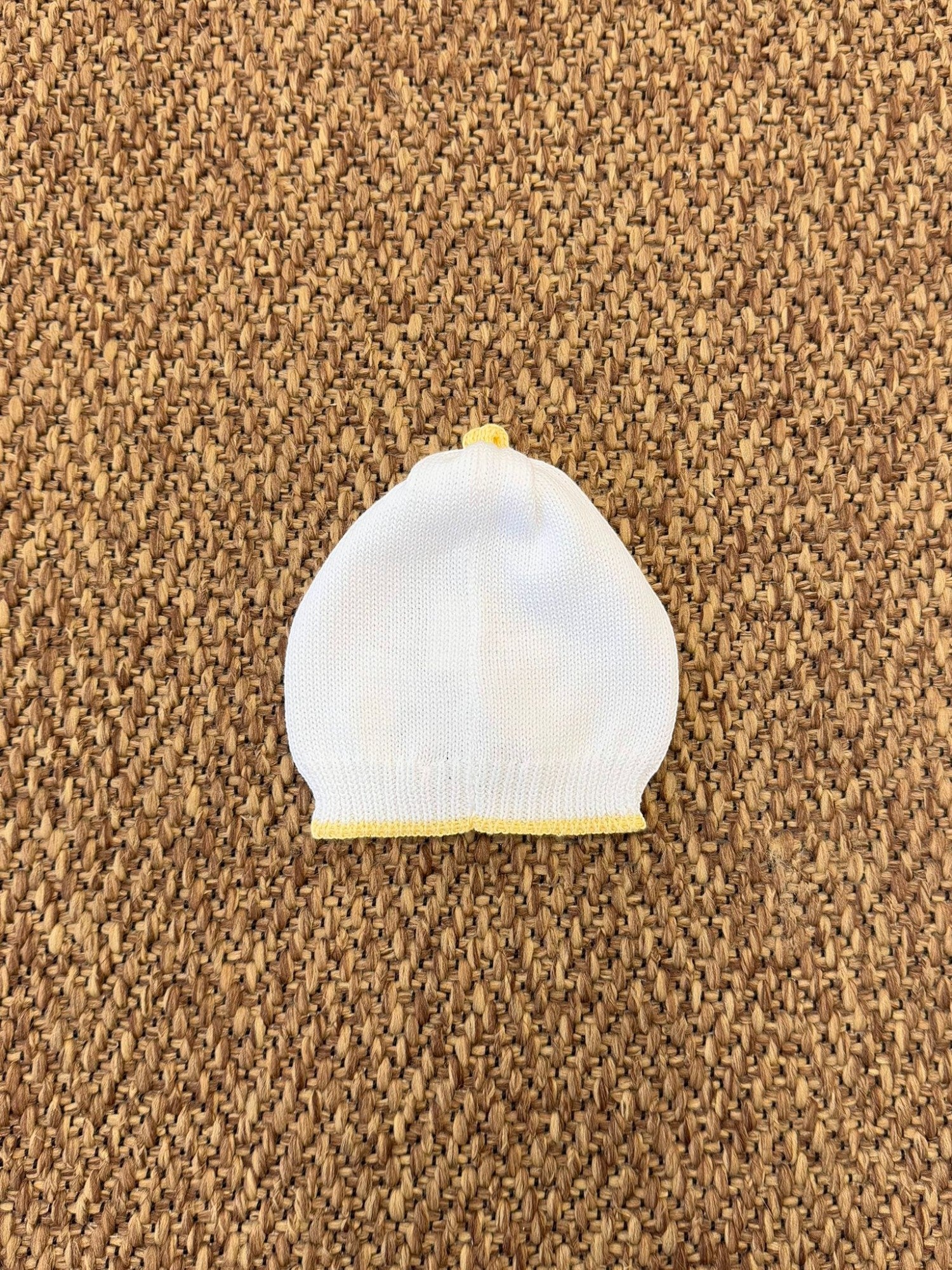Cuffia in maglia Neonata BIANCO MARIASOLE/CU