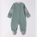 Tutina Intera Con Piede Neonato Verde 3F647/4136 -  NANU' BABY