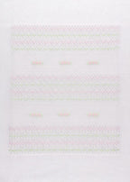 Pfirsichrosa Baumwolldecke EK1380