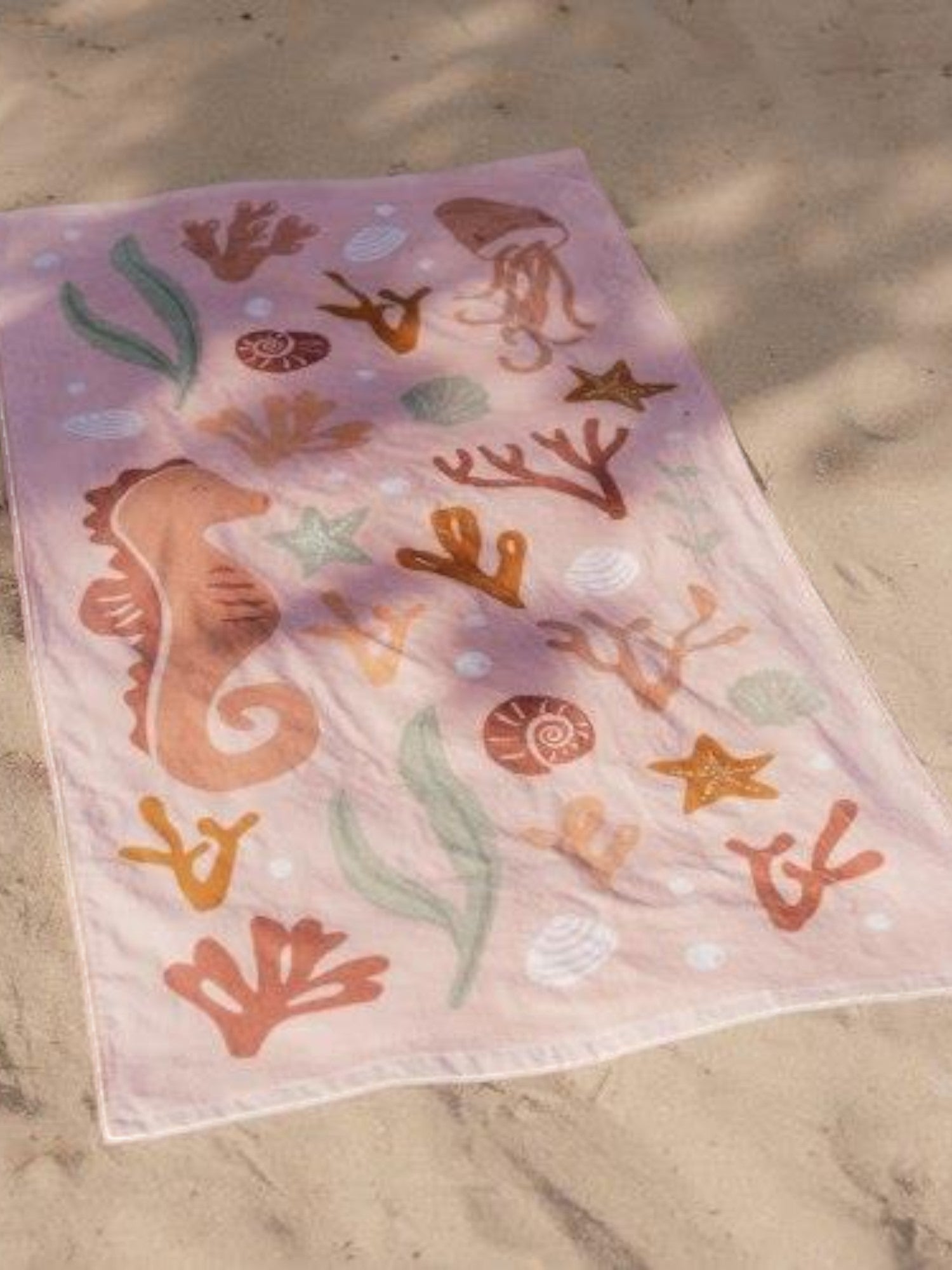 Asciugamano spiaggia Bimba ROSA 125841
