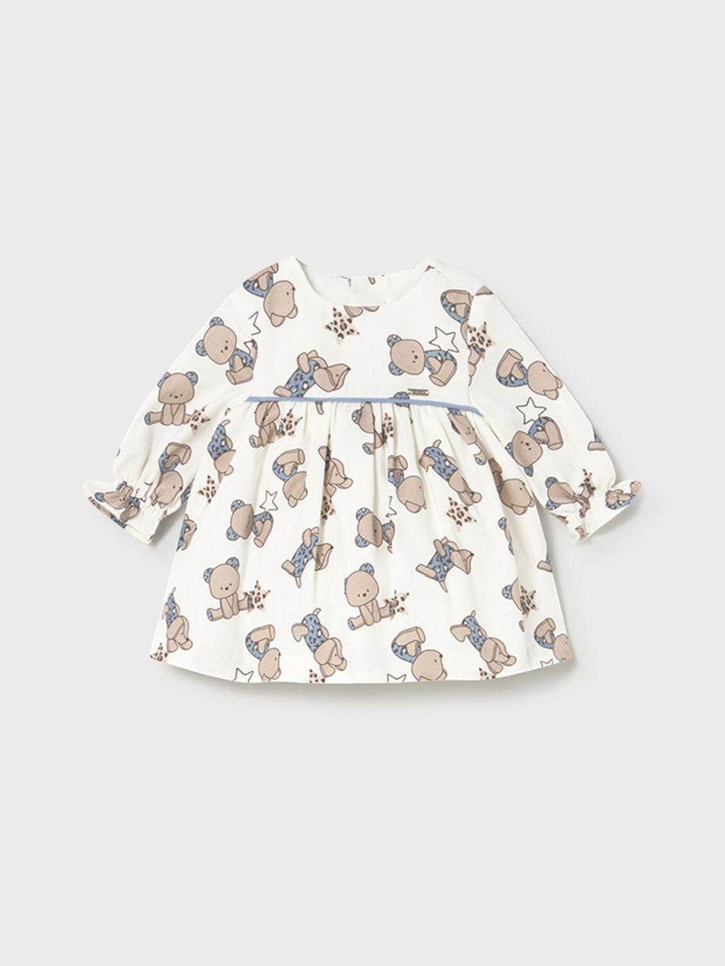 Girl's Dress, Light Blue, 2814/87