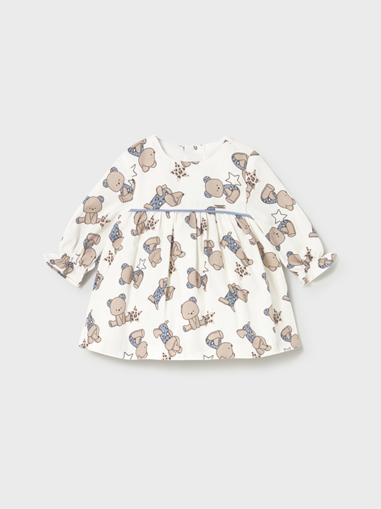 Girl's Dress, Light Blue, 2814/87