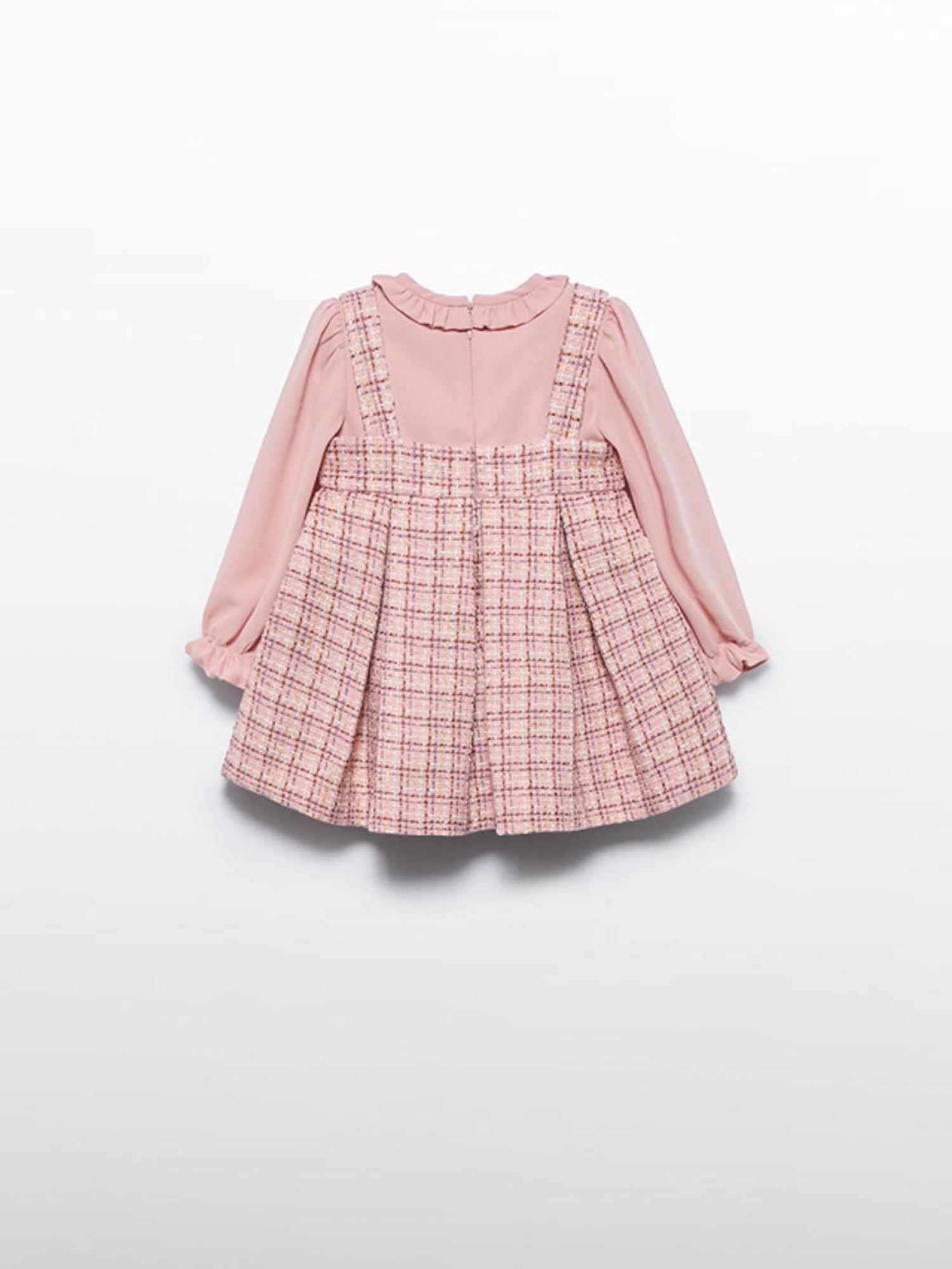 Abito pichi tweed Bimba Rosa 5504/8 -  NANU' BABY