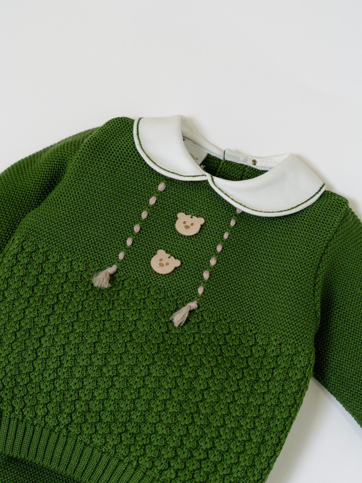 Completo nascita Neonato VERDE IN6250 -  NANU' BABY
