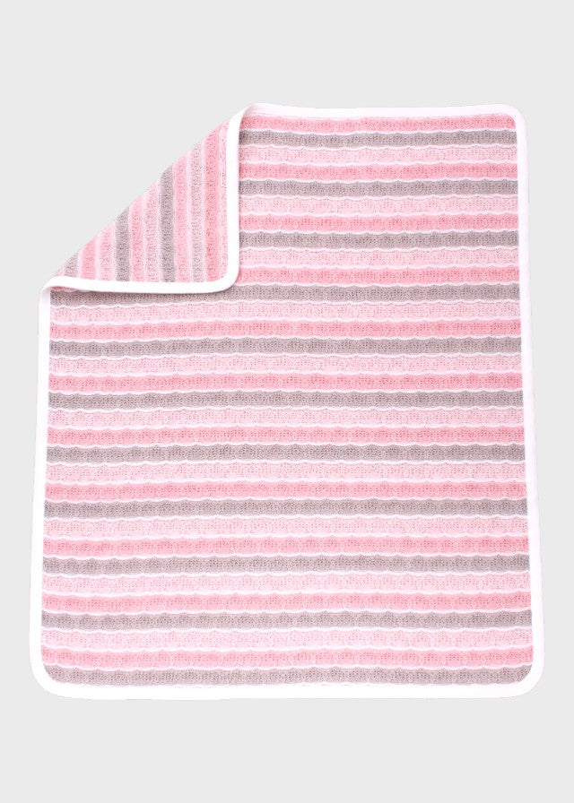 Coperta Cotone Rosa Pesco Multicolor EK1180/R