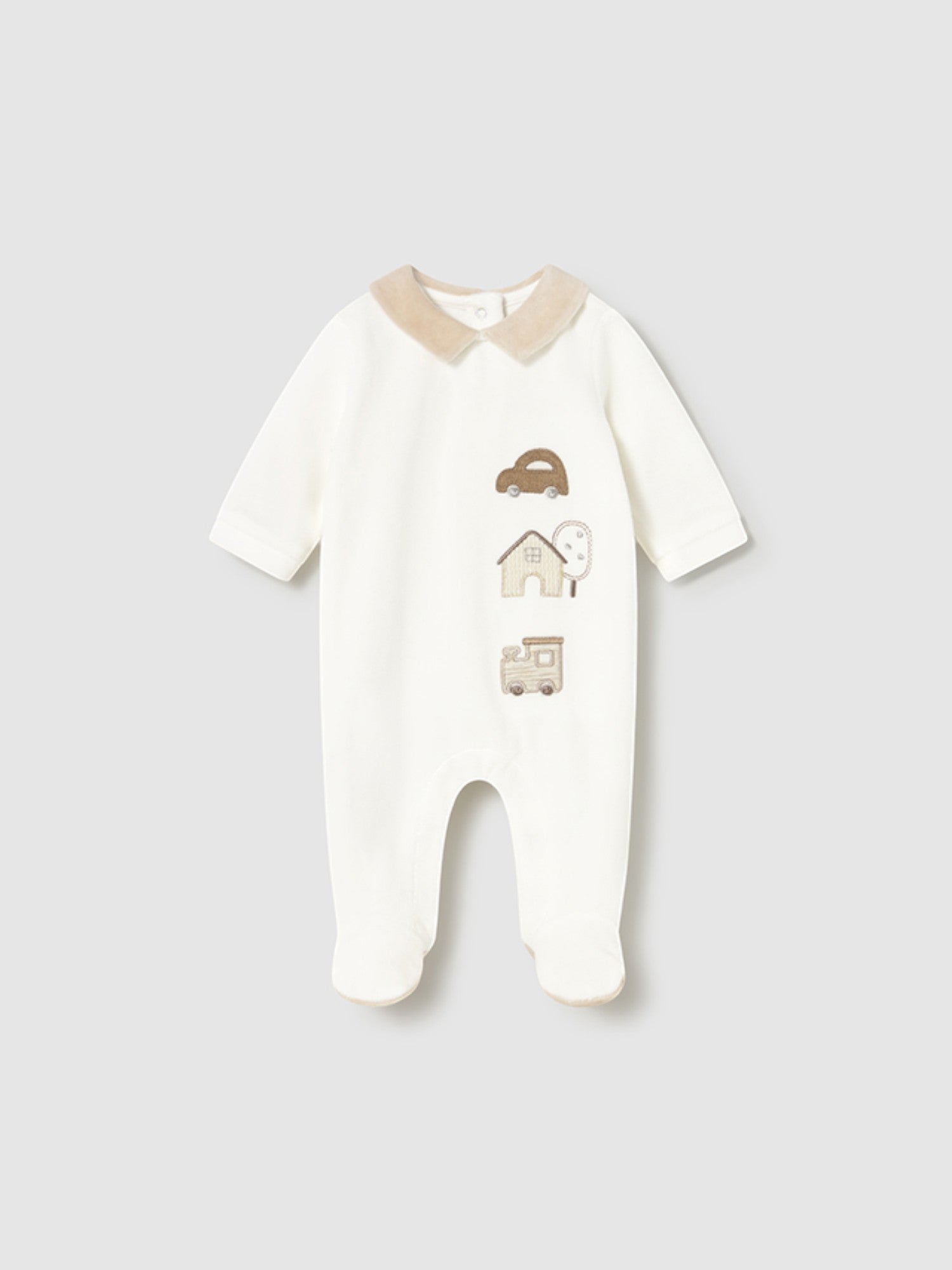 Tutina Neonato ECRU 2716/45 -  NANU' BABY