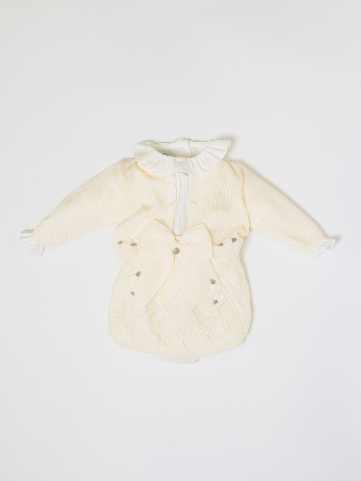 Completo Bimba VANIGLIA IN2460/V -  NANU' BABY