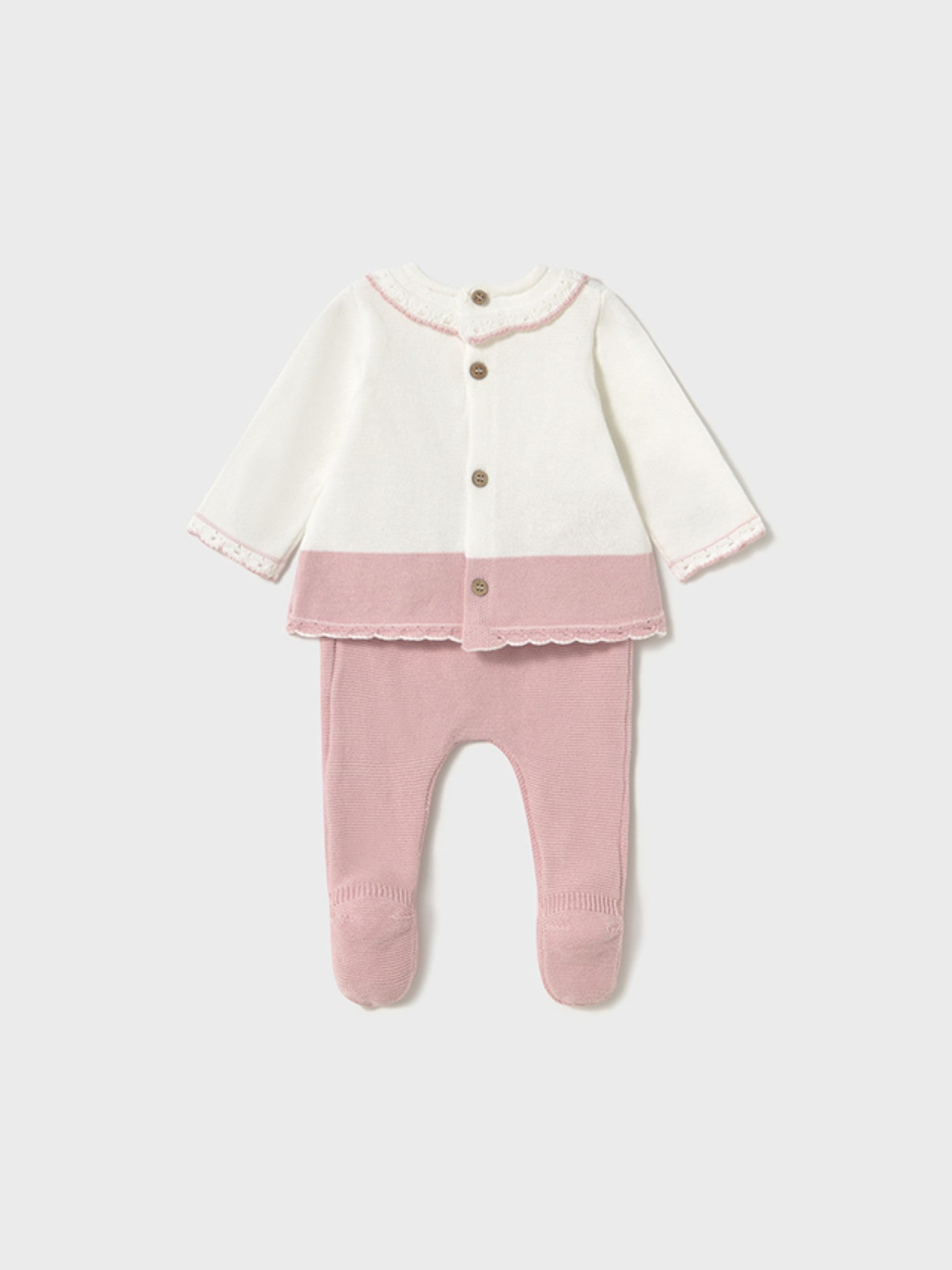 Completo ghettina maglia Neonata ROSA 1587 /R