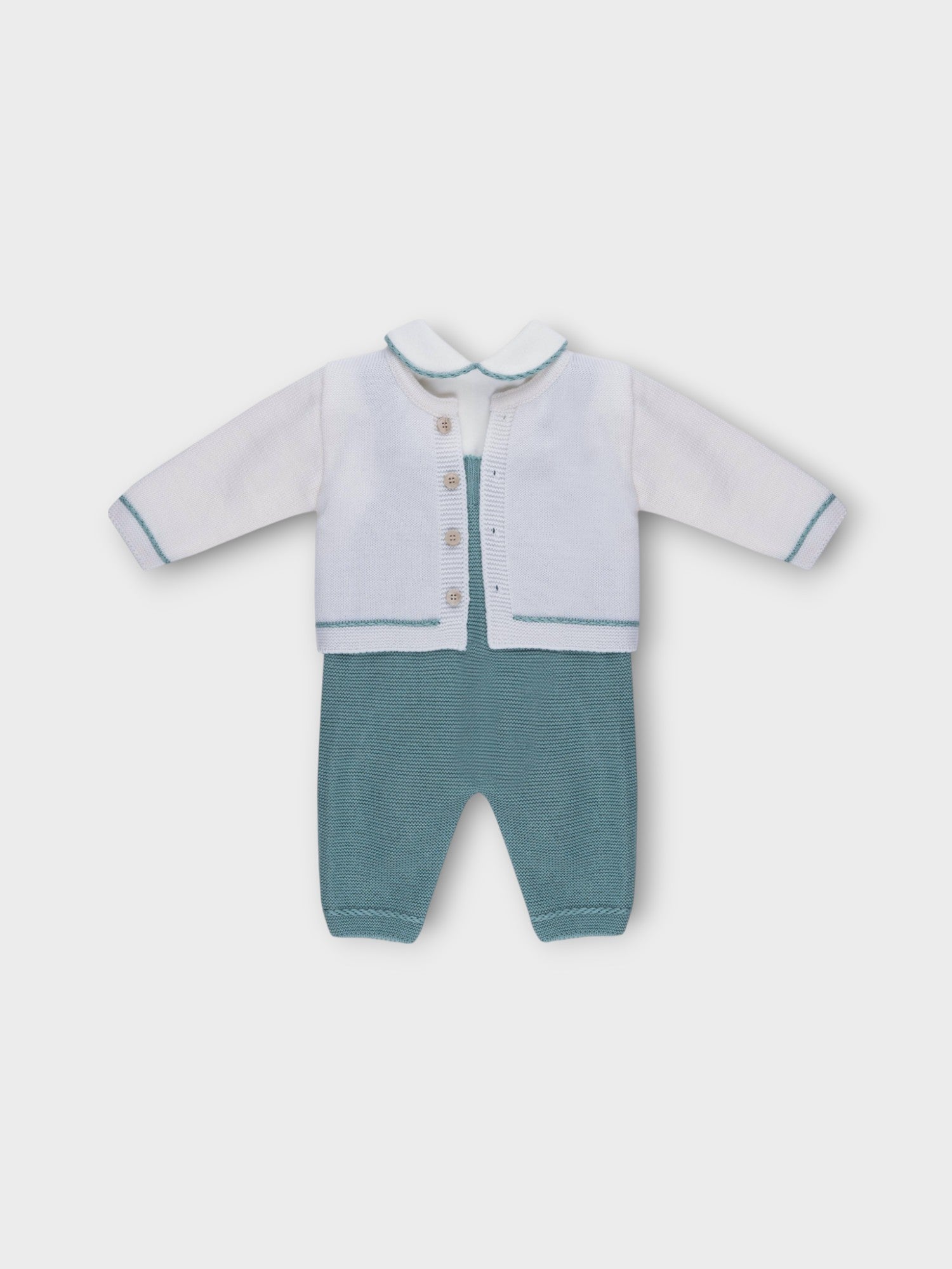 Completo nascita Neonato VANIGLIA IN6631 -  NANU' BABY