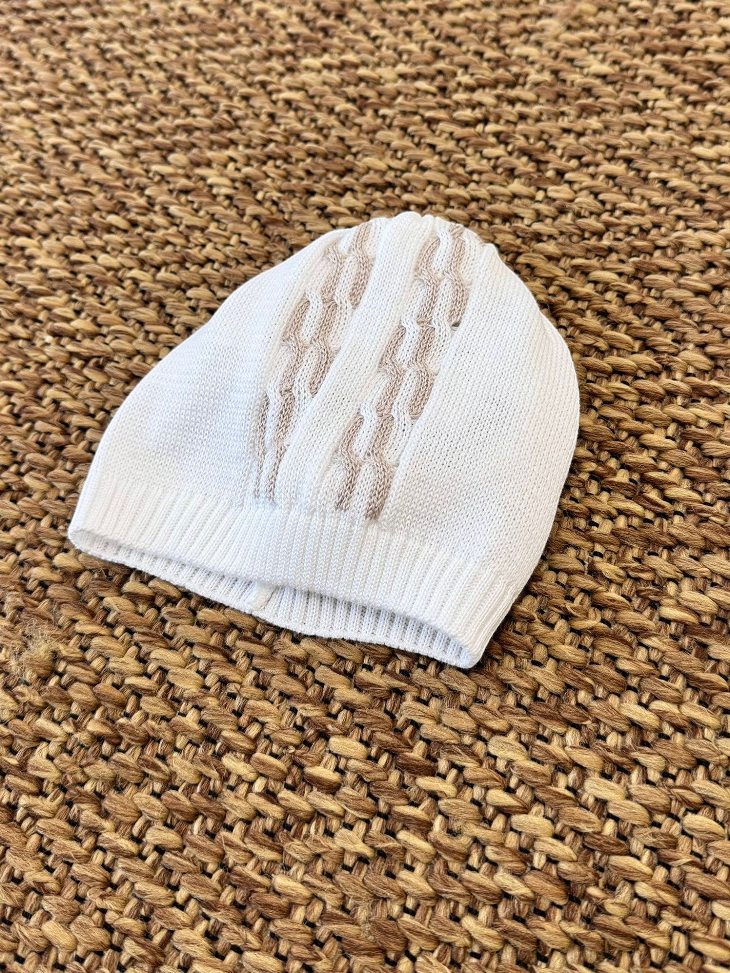 Cuffia Neonato BIANCO EB7471