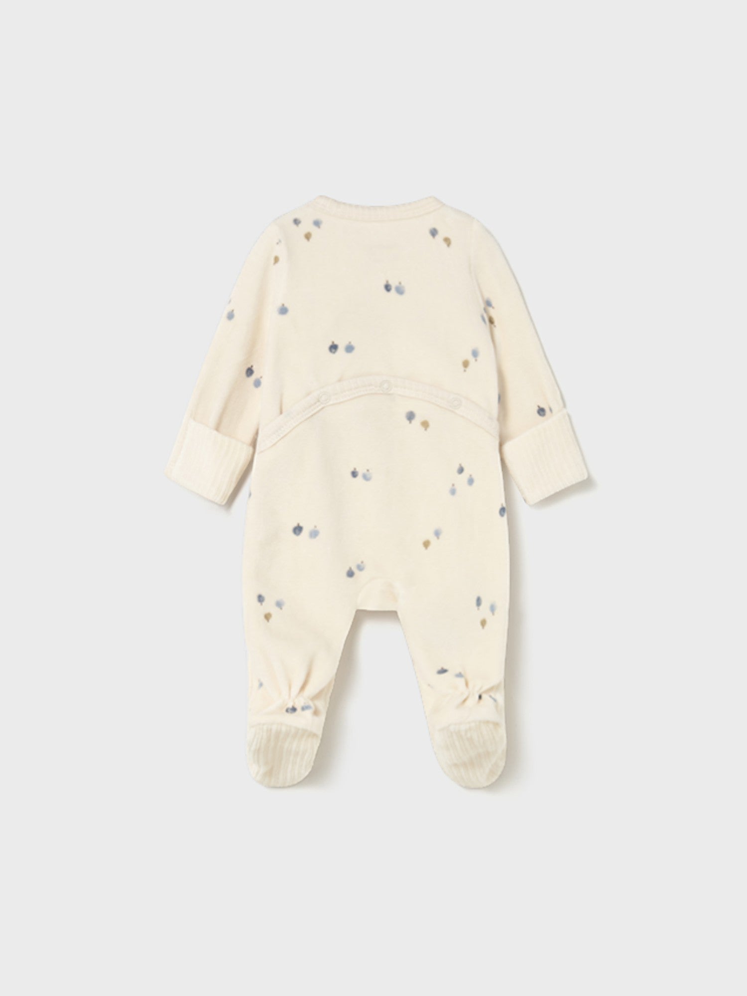 Pagliaccetto ciniglia Neonato Beige 2729/42 -  NANU' BABY