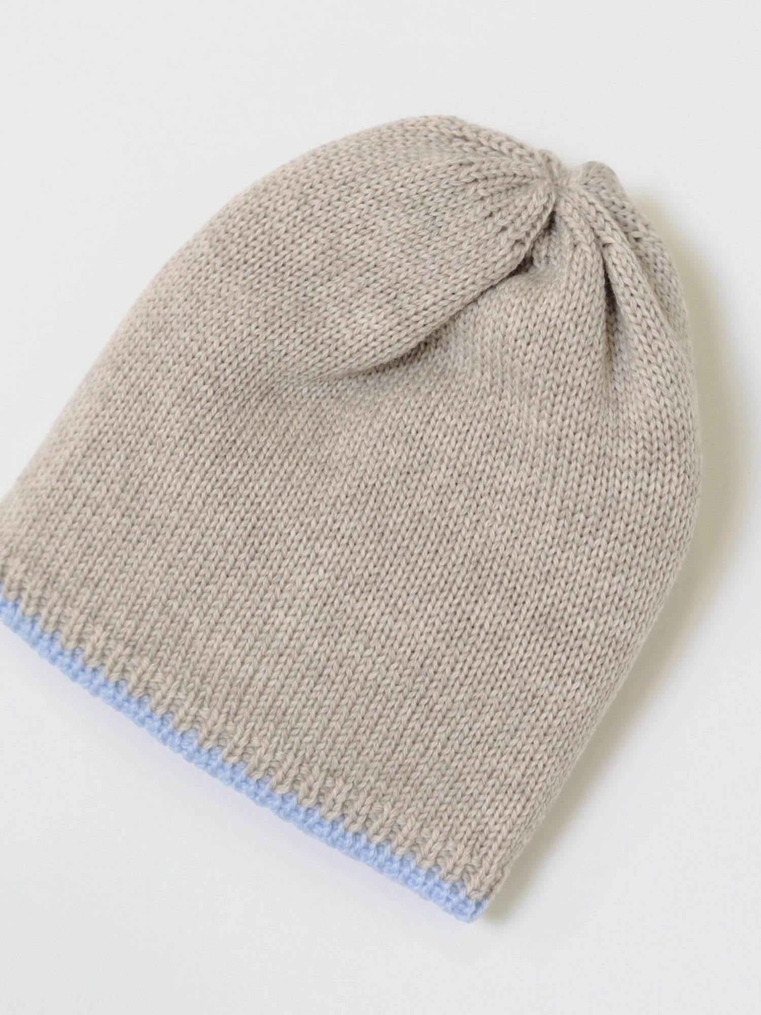 Cuffia Neonato Beige CA90/3005 -  NANU' BABY