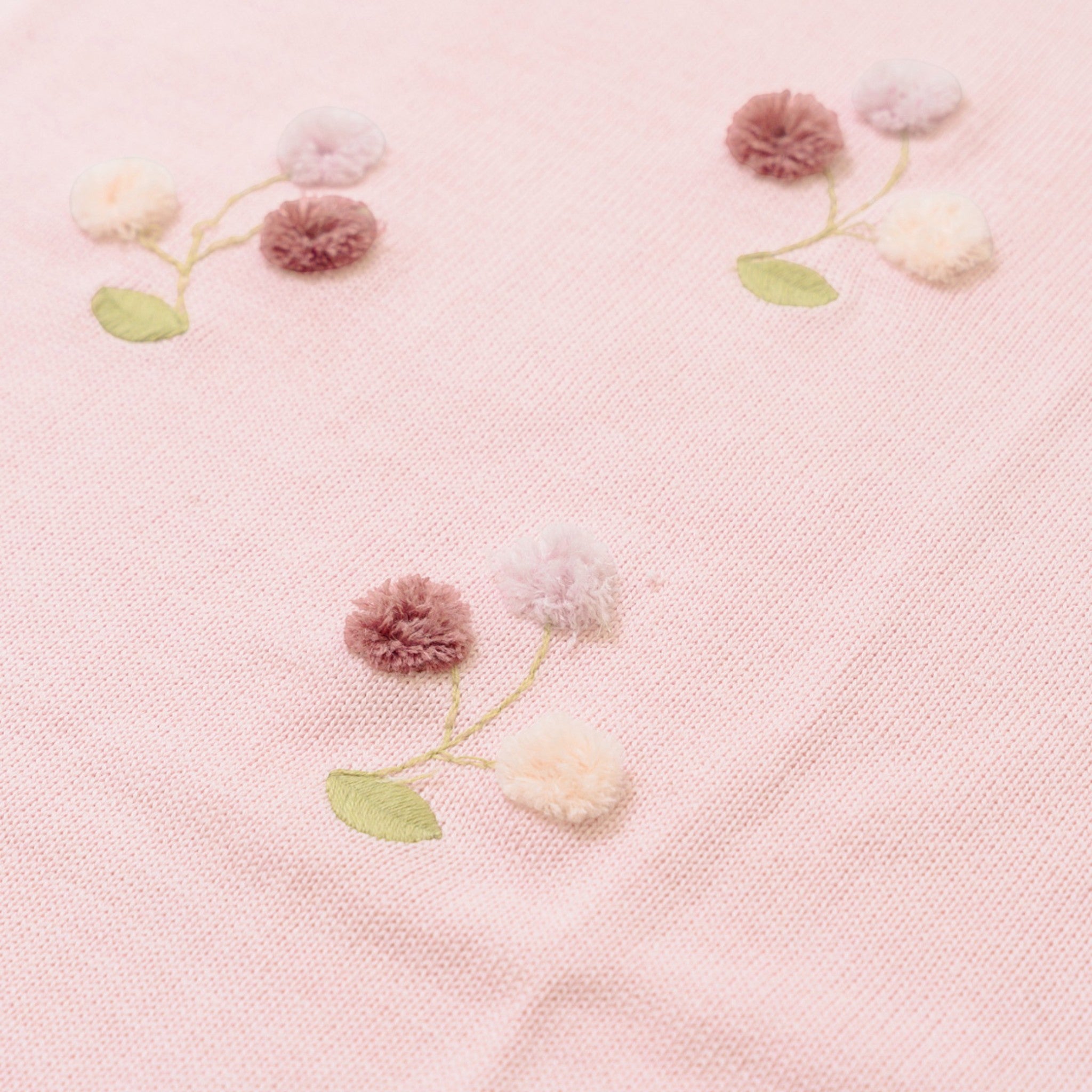 Baby Blanket, Mixed Wool, Pink, SARTORIA DEI PICCOLI (code LC1107)