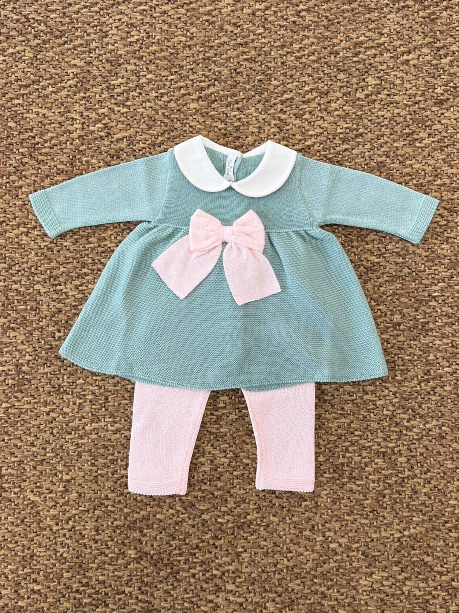 Completo nascita Neonata VERDE FIOCCO/478-V