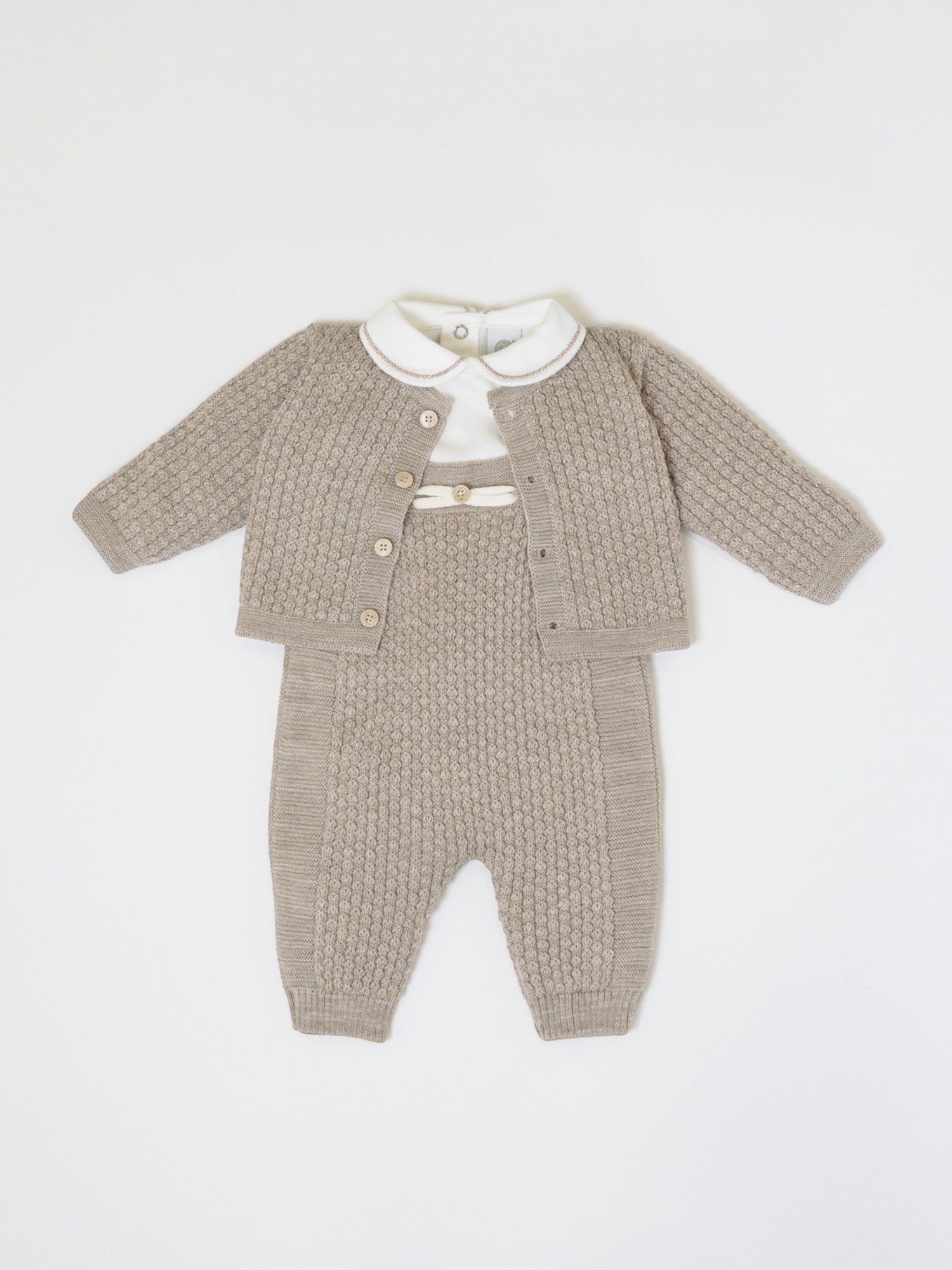 Completo nascita Neonato TORTORA IN6331 -  NANU' BABY