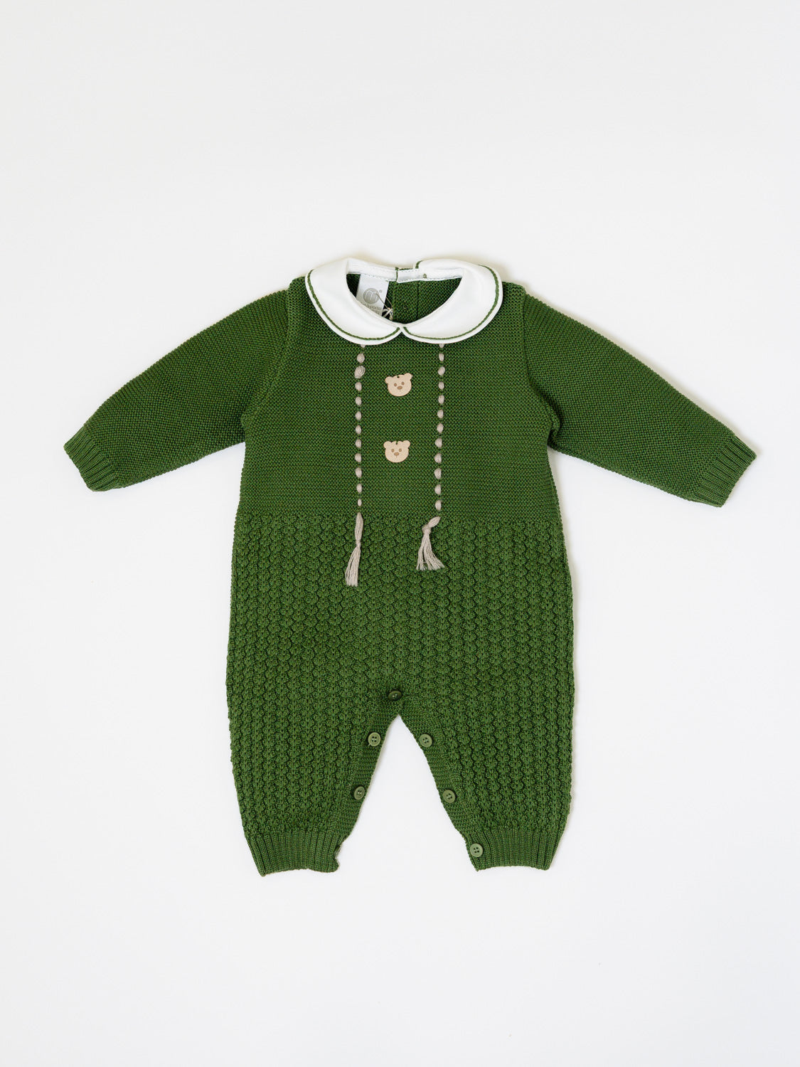 Tutina Neonato VERDE IN6210 -  NANU' BABY