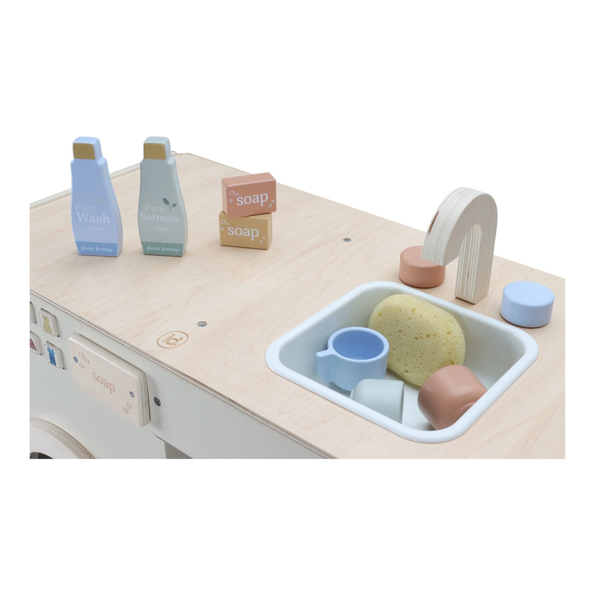 Lavatrice FSC Multicolore LD2497 corredino e abbigliamento neonato | NANU' BABY