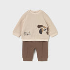 Braunes Baby-Set 2639/36