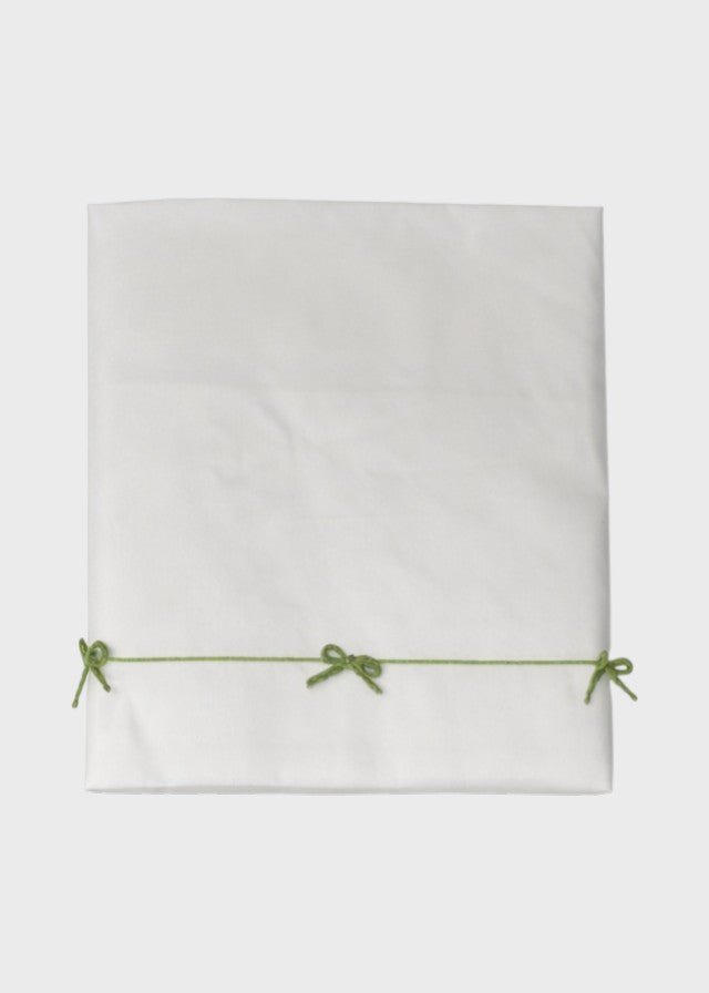 Lenzuolino Cotone Profilo Fiocchetti Verde FF728339/2300 corredino e abbigliamento neonato | NANU' BABY