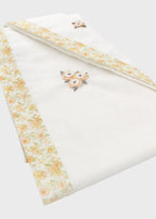 Lenzuolino Fiorellini Cotone Avorio PROVENZA/LN corredino e abbigliamento neonato | NANU' BABY