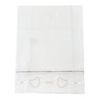 Lenzuolino Neonata Cotone 100% Set 3 Pezzi Vaniglia IN70LE/R corredino e abbigliamento neonato | NANU' BABY
