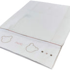 Lenzuolino Neonata Cotone 100% Set 3 Pezzi Vaniglia IN70LE/R corredino e abbigliamento neonato | NANU' BABY