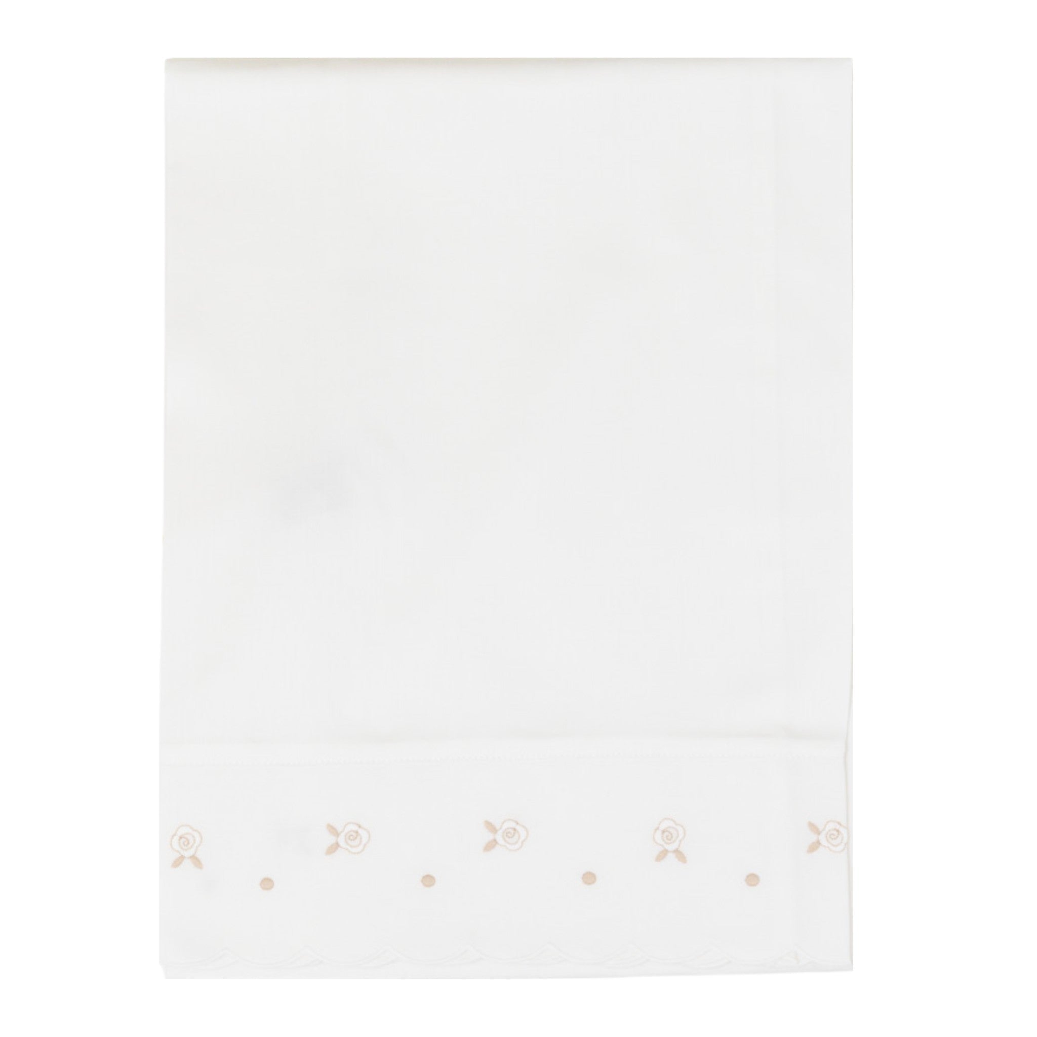 Lenzuolino Neonata Cotone 100% Set 3 Pezzi Vaniglia Tortora IN24LE/V corredino e abbigliamento neonato | NANU' BABY