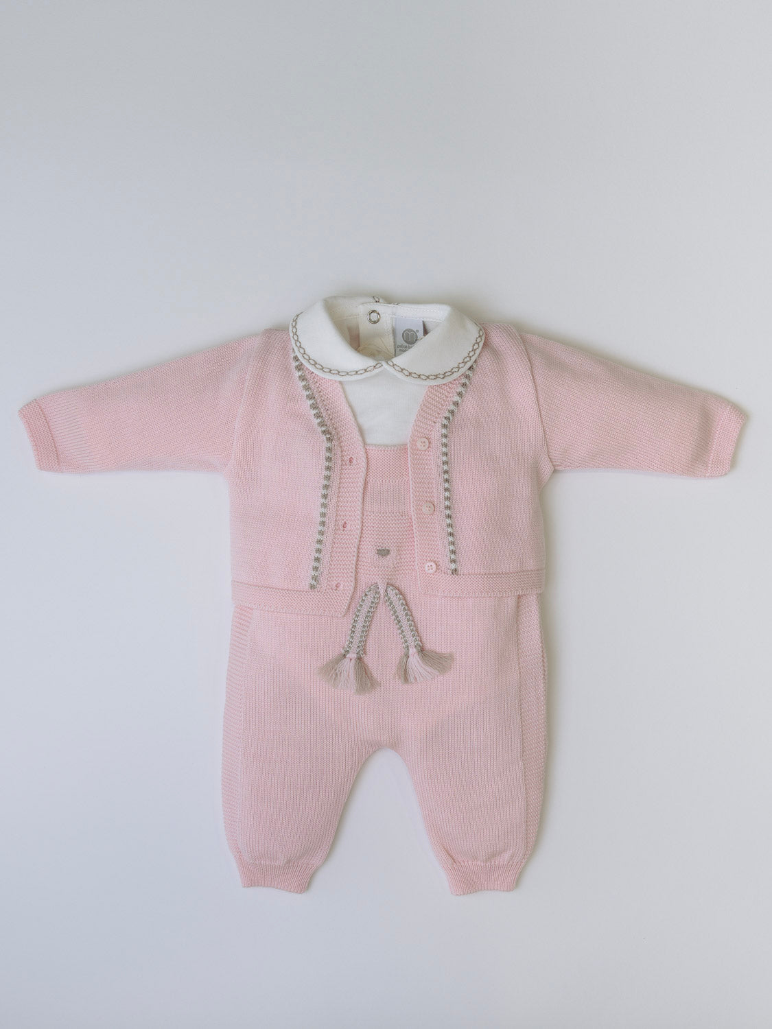 Completo Orsetta Neonata ROSA IN5331/R -  NANU' BABY
