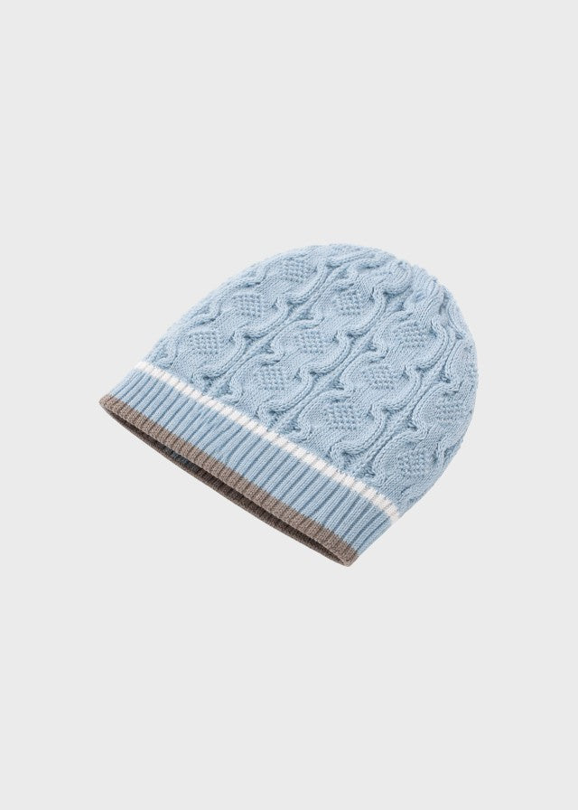 Sky Blue Braided Weave Hat EK6771/C