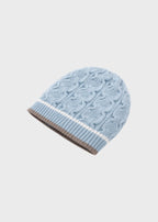 Sky Blue Braided Weave Hat EK6771/C