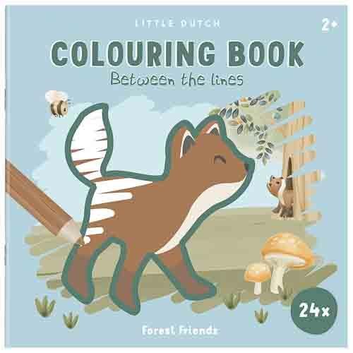 Libro da colorare - Amici della foresta MULTICOLORE 126138 corredino e abbigliamento neonato | NANU' BABY