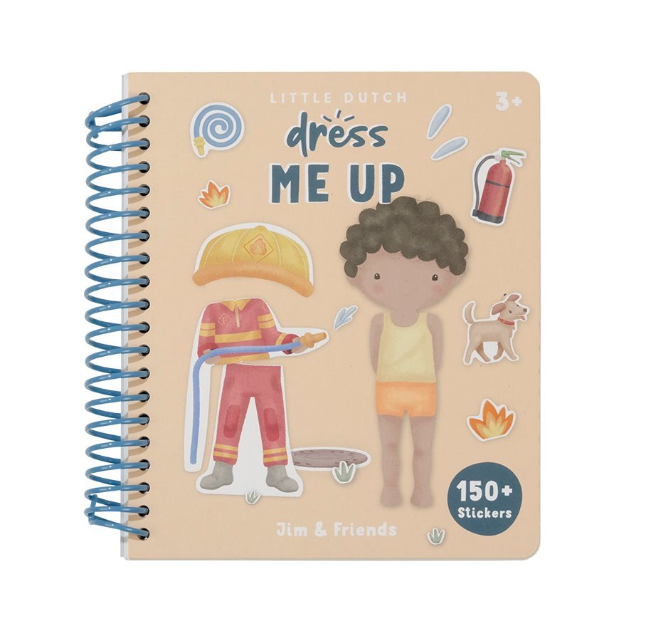 Libro Dress me up con stickers MLTICOLORE 125407 corredino e abbigliamento neonato | NANU' BABY
