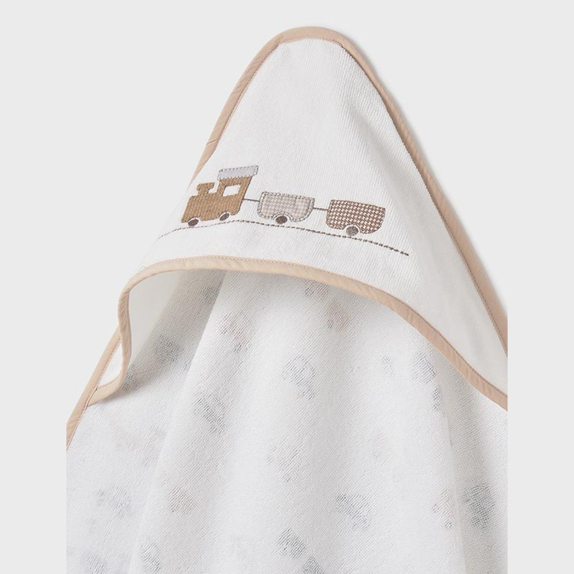 Accappatoio Neonato Marrone 9989/91 -  NANU' BABY